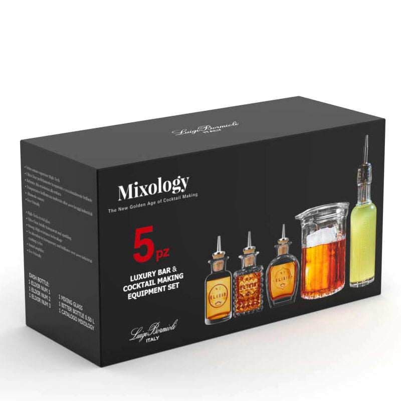 Bormioli Luigi Mixology Barware & Cocktail Set 5 pezzi in confezione regalo