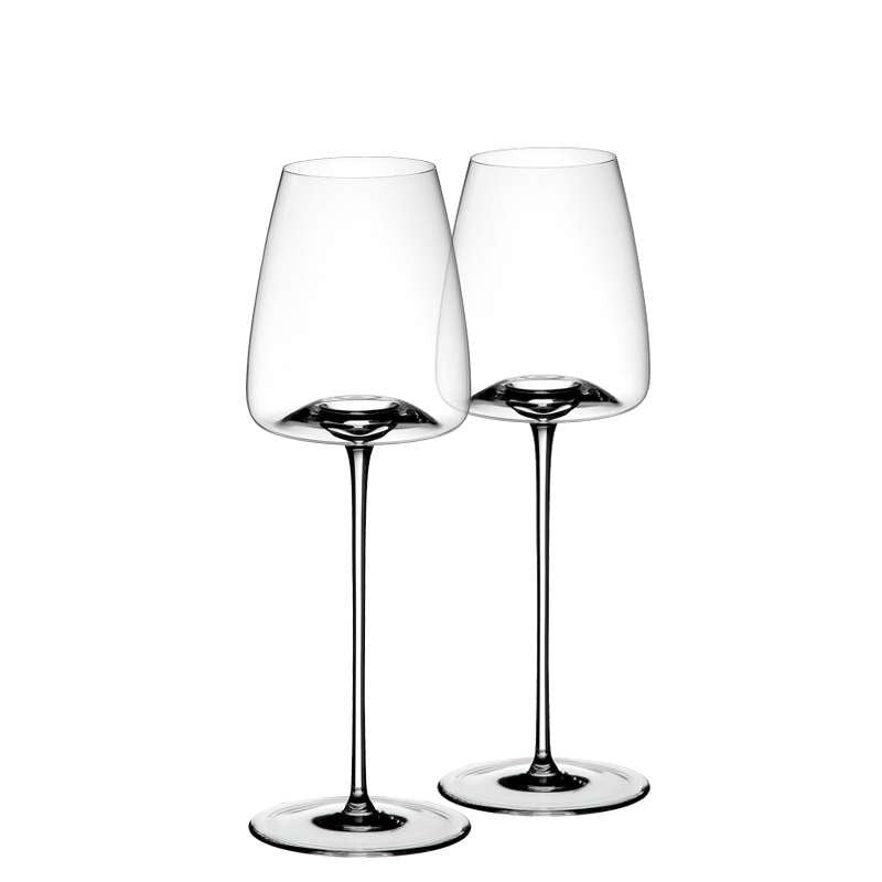 Zieher Vision Fresh Wine Glass 34 cl Set 2 Pcs in Blown Glass