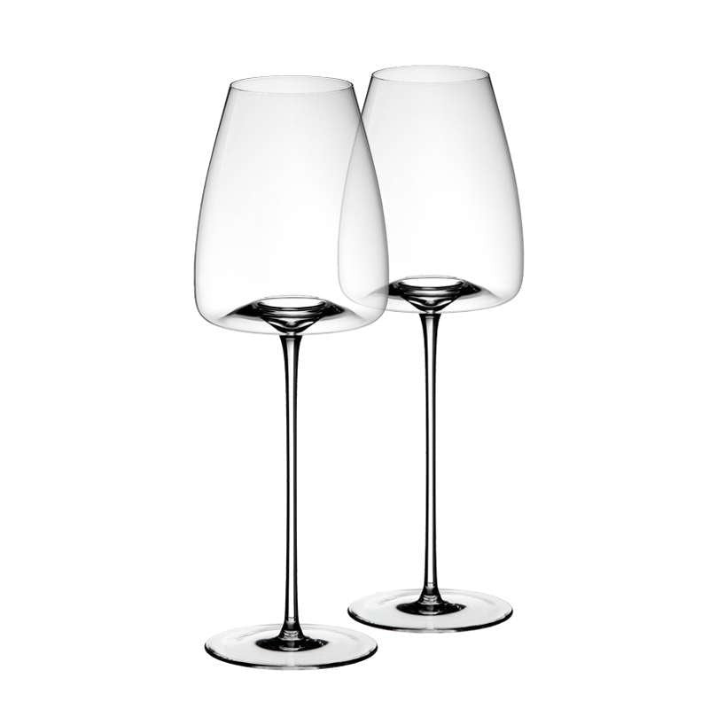 Zieher Vision Straight Wine Glass 54 cl Set 2 Pcs in Blown Glass