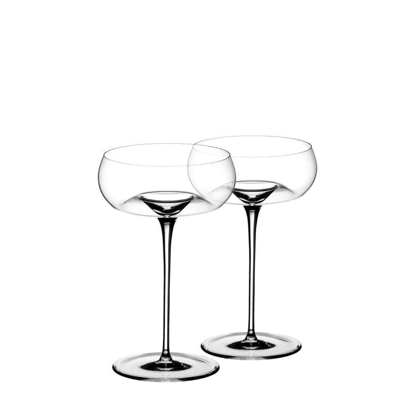 Zieher Vision Nostalgic Cocktail Coupe 25 cl Set 2 Pcs in Crystal Glass