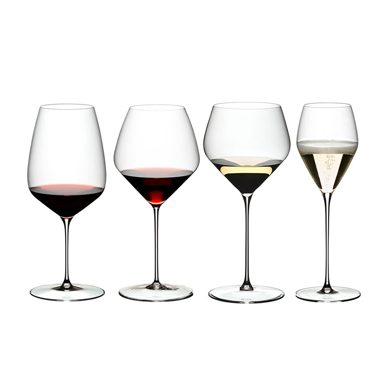 Riedel Veloce Wine Tasting Glasses Set 4 Pcs in Crystal Glass