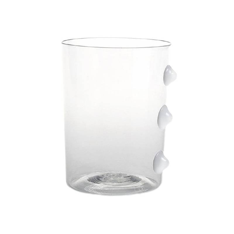 Zafferano Petoni Water Glass 37 cl Set 6 Pcs White