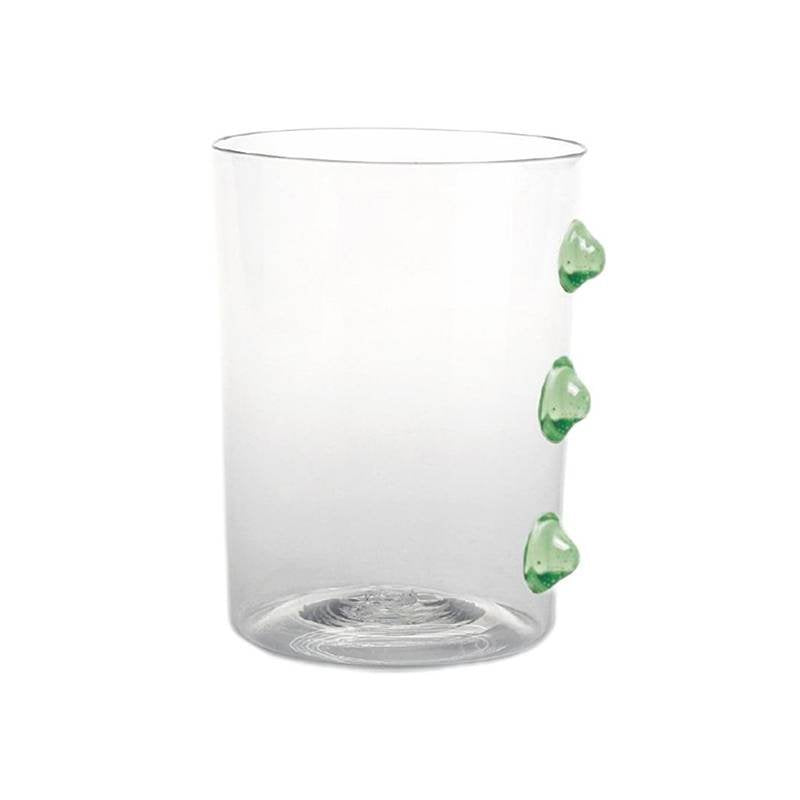 Zafferano Petoni Water Glass 37 cl Set 6 Pcs Green