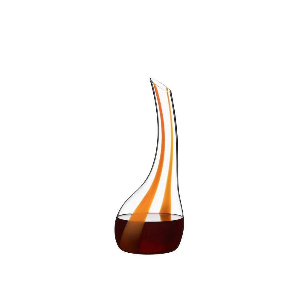 Riedel Cornetto Decanter 120 cl in Orange Glass