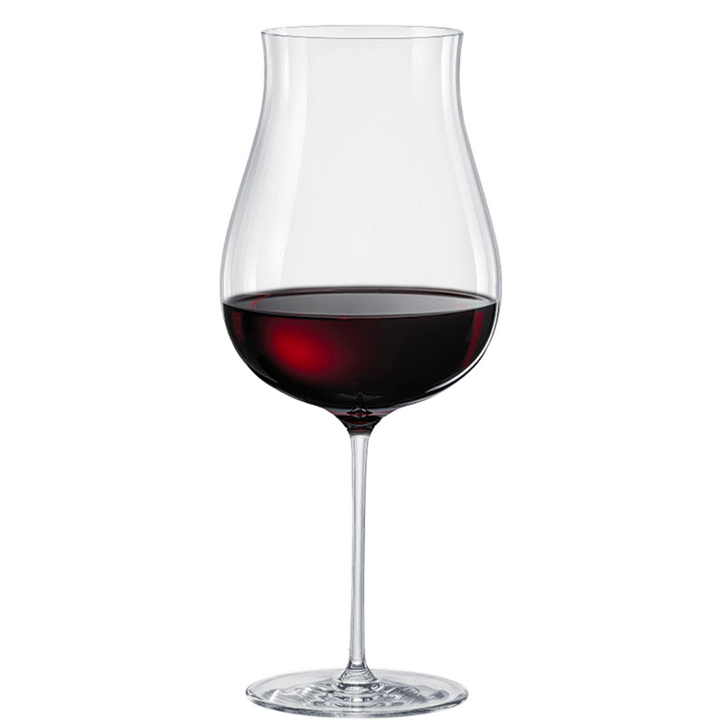 Rona Linea Umana Goblet For Red Wines From Vines With Low Color Impact 110 cl Set 6 Pcs in Crystalline Glass